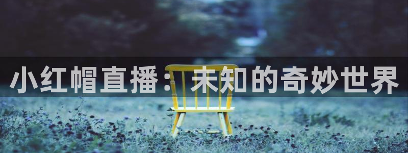 蜘蛛体育官网入口：小红帽直播：未知的奇妙世界
